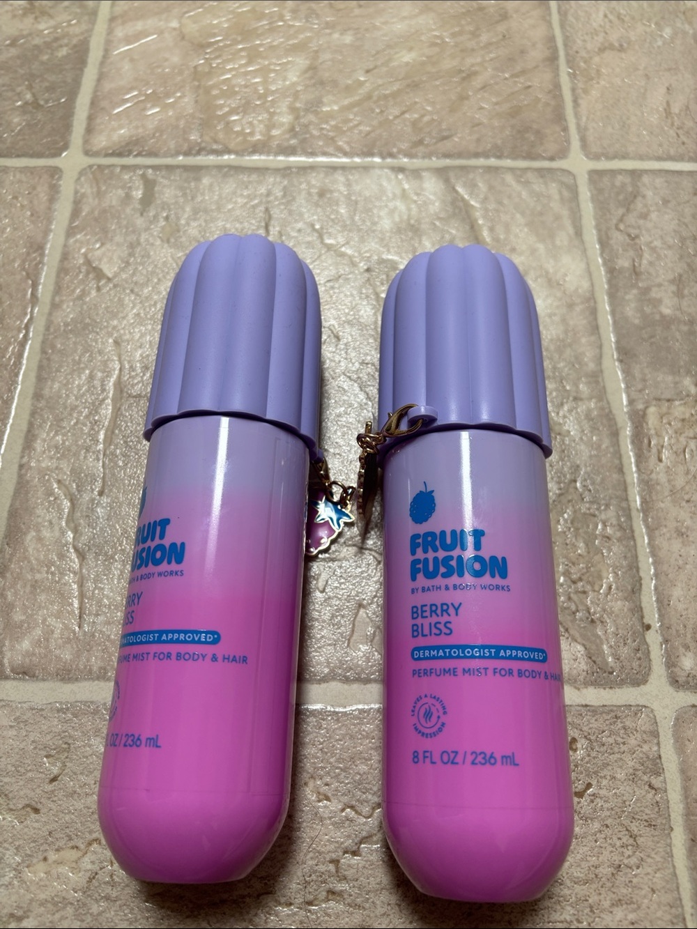 Bath & Body Works Fruit Fusion Berry Bliss Perfume Mist - 2 nwt